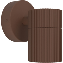 EGLO Tomelloso Rust Outdoor Wall Light - Size: 12 x 11 x 6cm - Brown - Wilko - thumbnail 1