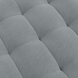 Living and Home Padded Foot Stool - Grey - Wilko - thumbnail 7