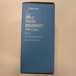 Premier IcicleBrights 300 Light Blue and White LED String Light 7.5m - Size: 50 x 750 x 20cm - Multi Coloured - Wilko - thumbnail 7