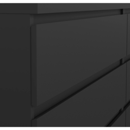 Florence 6 Drawer Black Matt Wide Chest of Drawers - Furniture to Go - Wilko - thumbnail 6