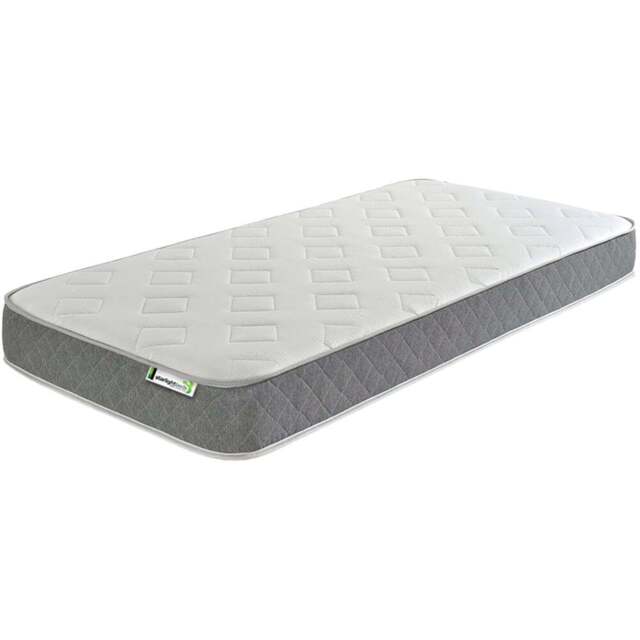 Starlight Beds Jump n Tac European Single Grey Memory Foam with Spring Mattress - Wilko - image 1