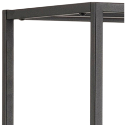 Florence Newcastle 7 Shelf Matt Black Asymmetrical Bookcase - Furniture To Go - Wilko - thumbnail 6