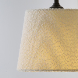 ValueLights Rory Tapered Cream Boucle Lamp Shade 3 Drop Ceiling Pendant Light with LED Bulbs - Size: 123.5 x 98 x 25cm - Black - Wilko - thumbnail 4