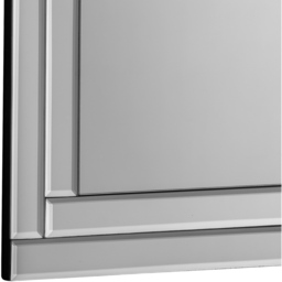 Julian Bowen Deco Frameless Wall Mirror - Size: 80 x 60cm - Glass - Wilko - thumbnail 5