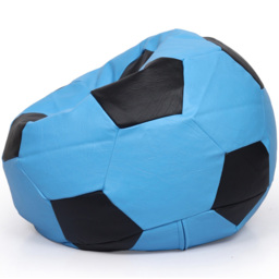 Kaikoo Blue Football Beanbag - Size: 70 x 70 x 70cm - Wilko - thumbnail 5