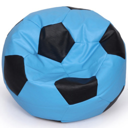 Kaikoo Blue Football Beanbag - Size: 70 x 70 x 70cm - Wilko - thumbnail 3