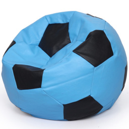 Kaikoo Blue Football Beanbag - Size: 70 x 70 x 70cm - Wilko - thumbnail 4