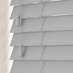 New Edge Blinds Grained Venetian Blinds Dove Grey 140cm - Size: W 140cm x D 130cm - Wilko - thumbnail 3