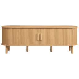 Birlea Axel Fluted Oak TV Unit - Size: 48 x 140 x 45cm - Brown - SleepSoul - Wilko - thumbnail 4