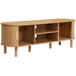 Birlea Axel Fluted Oak TV Unit - Size: 48 x 140 x 45cm - Brown - SleepSoul - Wilko - thumbnail 5
