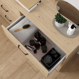 Florence Sofia 6 Drawer Jackson Hickory Chest of Drawers - Brown - Furniture To Go - Wilko - thumbnail 6