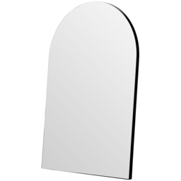 Yearn Black Arch Wall Mirror 75 x 50cm - Wilko - thumbnail 1