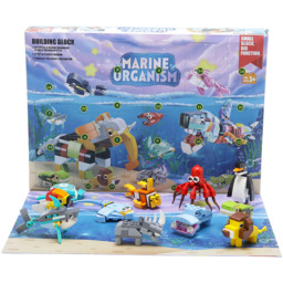 Living and Home Kids Christmas Party Gift Blind Box Toy Set 24 Piece - Size: 23 x 33 x 5cm - Multi - Wilko - thumbnail 1