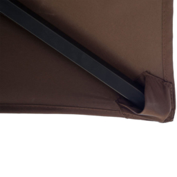 Outsunny 2.4 x 1.5m 2 Tier Coffee BBQ Grill Gazebo Canopy - Size: 2 x 3m - Brown - Wilko - thumbnail 4