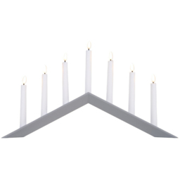 7 LED Candle Bridge Grey - Wilko - thumbnail 6