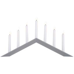7 LED Candle Bridge Grey - Wilko - thumbnail 7