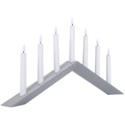 7 LED Candle Bridge Grey - Wilko - thumbnail 5