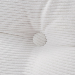 Living and Home Beige Corduroy Wedge Headboard Pillow with Side Pocket 150 x 20cm - Size: 50 x 150 x 20cm - Wilko - thumbnail 7
