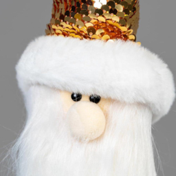 Shatchi Gold Santa Figurine 44cm - Wilko - thumbnail 4