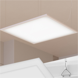 tectake Lucerna 36W 3000K Ultra Slim Warm White LED Panel Light 62 x 62cm - Size: 3.4 x 62 x 62cm - Wilko - thumbnail 3