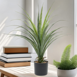 Yucca Artificial Potted Plant Green - Wilko - thumbnail 3
