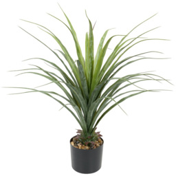 Yucca Artificial Potted Plant Green - Wilko - thumbnail 7