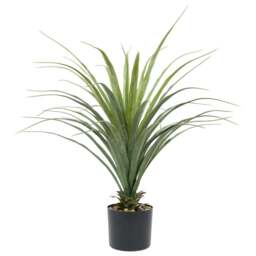 Yucca Artificial Potted Plant Green - Wilko - thumbnail 4