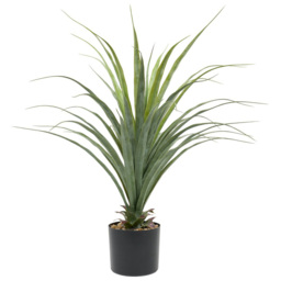 Yucca Artificial Potted Plant Green - Wilko - thumbnail 5