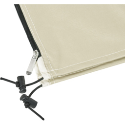 Outsunny White Deluxe Outdoor Parasol Cover - Size: 2m - Cream - Wilko - thumbnail 4