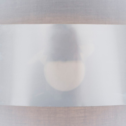 ValueLights Matildo Grey and Chrome Halo Pendant Shade - Size: 15 x 21 x 15cm - Wilko - thumbnail 6