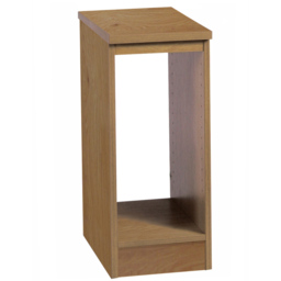 R White Cabinets Desktop Tower Storage Brown - Size: 72.8 x 30 x 54cm - Wilko - thumbnail 3
