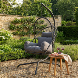 Apollo Hanging Chair Black - Outdoor Essentials - Wilko - thumbnail 1