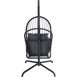 Apollo Hanging Chair Black - Outdoor Essentials - Wilko - thumbnail 3