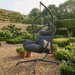 Apollo Hanging Chair Black - Outdoor Essentials - Wilko - thumbnail 6