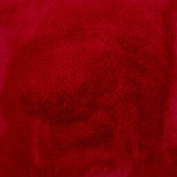 Rabbit Faux Fur Plain Cushion Red - Wilko - thumbnail 4