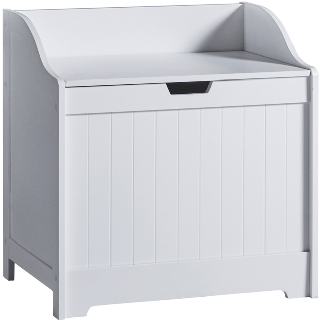 Bath Vida Priano Laundry Chest - Size: 58 x 56 x 38cm - Wilko - image 1
