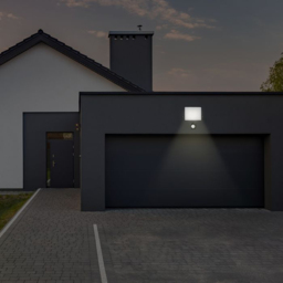 V-TAC 30W Black Cool White LED Floodlight with PIR Sensor - Size: 22.4 x 18.4 x 8.8cm - Wilko - thumbnail 5
