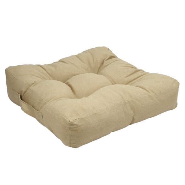 Premium Booster Cushion - Beige - Wilko