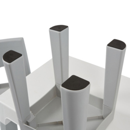 Liberty House Toys Grey and White Kids Height Adjustable Table and Chairs - Size: 49-54 x 50 x 78cm - Wilko - thumbnail 6