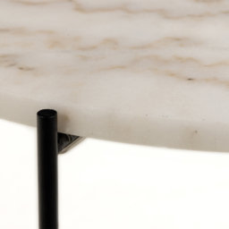 Florence Avila White Marble Top Side Table - Furniture To Go - Wilko - thumbnail 5