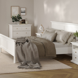 Florence Paris 4 Drawer White Chest of Drawers - Wilko - thumbnail 7