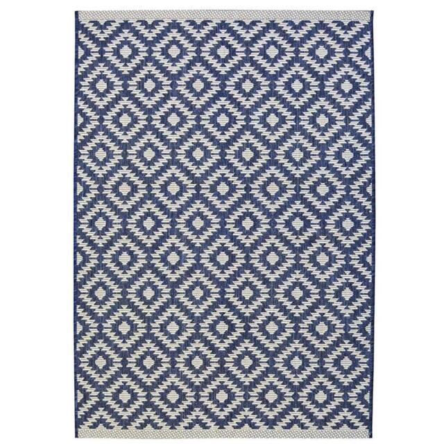 Homemaker Genesis Navy Rug 160 x 230cm - Blue - Wilko - image 1