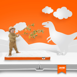 Jay-Be Foam Free Sprung Toddler Mattress - Orange - Wilko - thumbnail 3