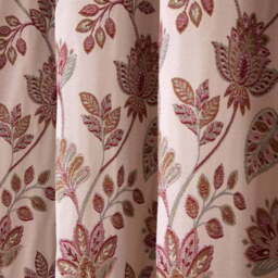 Regency Floral Jacquard Curtain Pink 168cm 183cm - Divante Finest - Wilko - thumbnail 3
