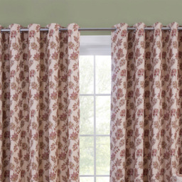Regency Floral Jacquard Curtain Pink 168cm 183cm - Divante Finest - Wilko - thumbnail 7
