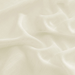 Velosso Riva Plain Cream Slot Top Voile Panel Curtain 150 x 137cm - Size: w 150 x D 137cm - Wilko - thumbnail 4