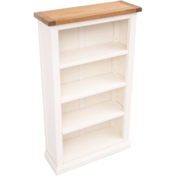 Cosenza 4 Shelf Off White Bookcase - Wilko - thumbnail 5
