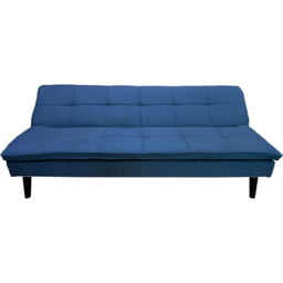DS Living The Fermo 2 Seater Navy Blue Fabric Sofa Bed - Wilko - thumbnail 4