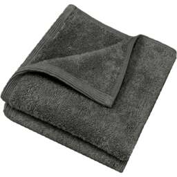 Allure Bath Fashions Marlborough Bamboo Cotton Graphite Face Cloth 2 Pack - Size: 30 x 30cm - Grey - Wilko