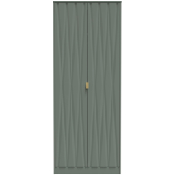 Crowndale Las Vegas 2 Door Reed Green Wardrobe - Wilko - thumbnail 4